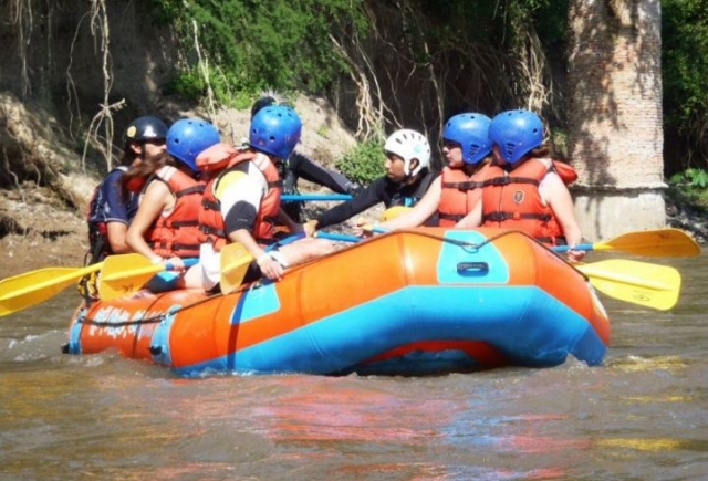 Rafting en el rio amacuzac